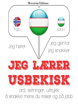 cover image of Jeg lærer usbekisk